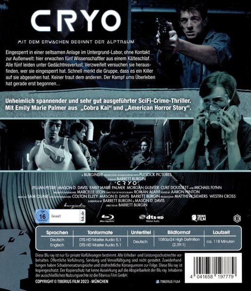 Produktbild: Cryo - Mit dem Erwachen beginnt der Alptraum