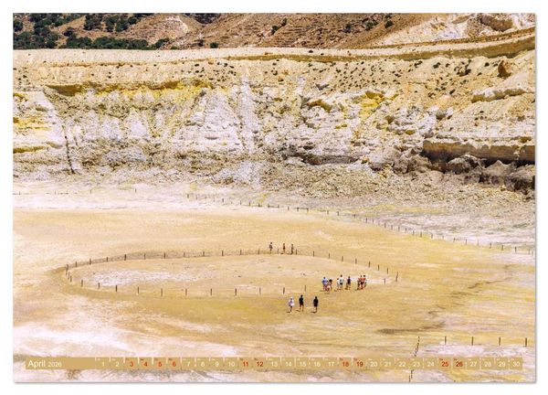 Produktbild: Nisyros. Zauberhafte griechische Vulkaninsel (Wandkalender 2026 DIN A3 quer), CALVENDO Monatskalender