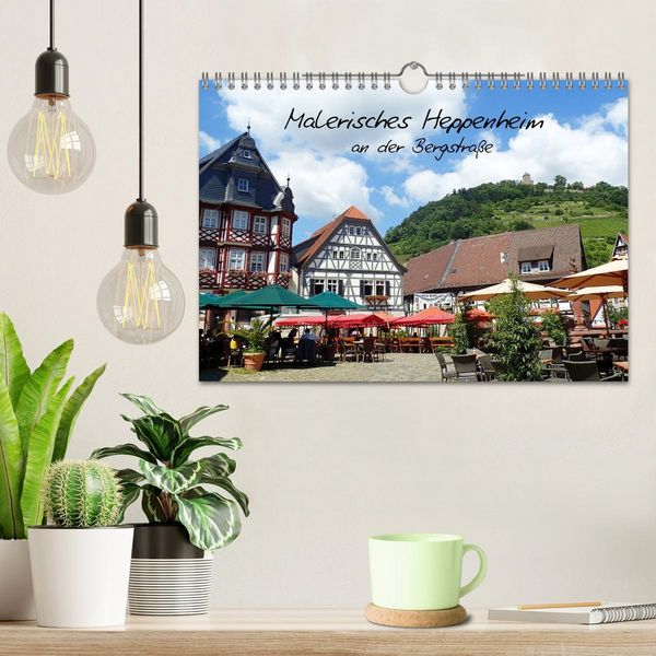 Produktbild: Malerisches Heppenheim an der Bergstra&szlig;e (Wandkalender 2026 DIN A4 quer), CALVENDO Monatskalender