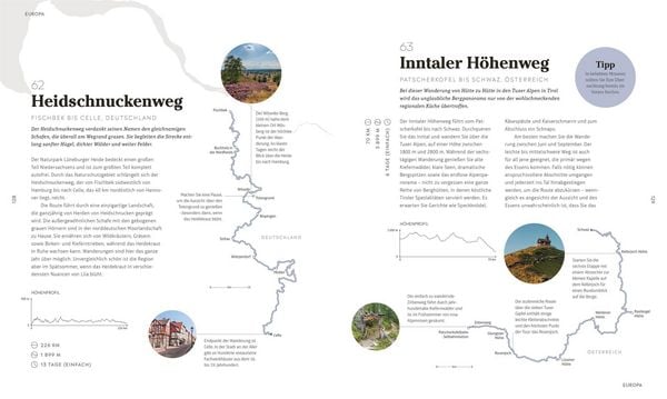 Produktbild: Die 125 sch&ouml;nsten Wanderungen auf allen Kontinenten