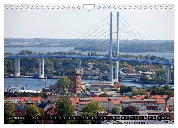 Produktbild: Hansestadt Stralsund (Wandkalender 2026 DIN A4 quer), CALVENDO Monatskalender