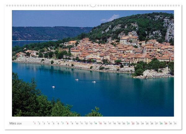 Produktbild: Farbenfrohe Provence (Wandkalender 2026 DIN A2 quer), CALVENDO Monatskalender