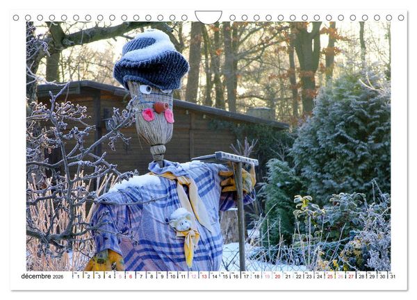 Produktbild: &Agrave; la cl&ocirc;ture du jardin (Calendrier mural 2026 DIN A4 vertical), CALVENDO calendrier mensuel