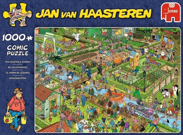 Jumbo Spiele - Jan van Haasteren - Gemüsegarten, 1000 Teile