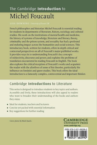 Produktbild: The Cambridge Introduction to Michel Foucault