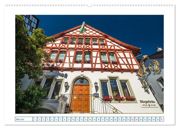 Produktbild: &Uuml;berlingen am sch&ouml;nen Bodensee (Wandkalender 2026 DIN A2 quer), CALVENDO Monatskalender