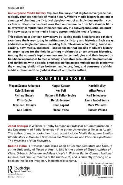 Produktbild: Convergence Media History