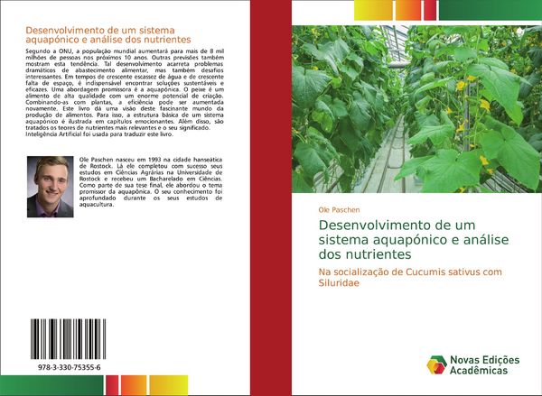 Produktbild: Desenvolvimento de um sistema aquap&oacute;nico e an&aacute;lise dos nutrientes