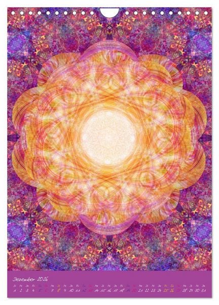 Produktbild: FLORALE MANDALAS (Wandkalender 2026 DIN A4 hoch), CALVENDO Monatskalender