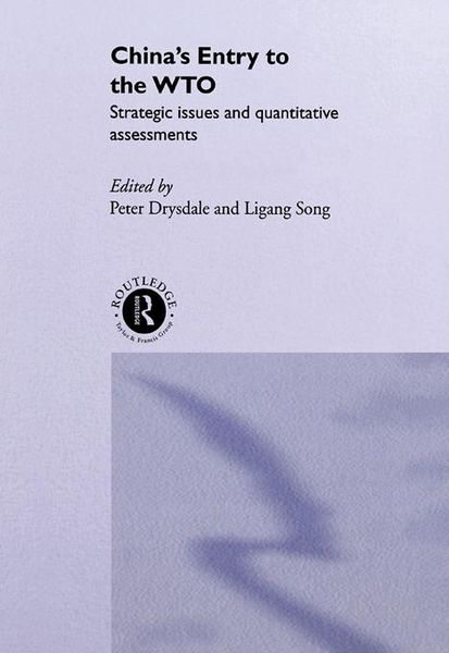 Produktbild: China's Entry into the World Trade Organisation