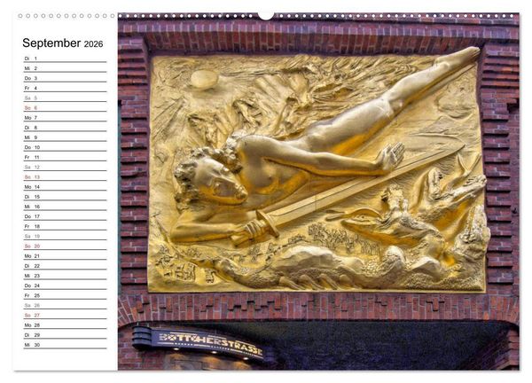 Produktbild: Bremen ganz nah (hochwertiger Premium Wandkalender 2026 DIN A2 quer), Kunstdruck in Hochglanz