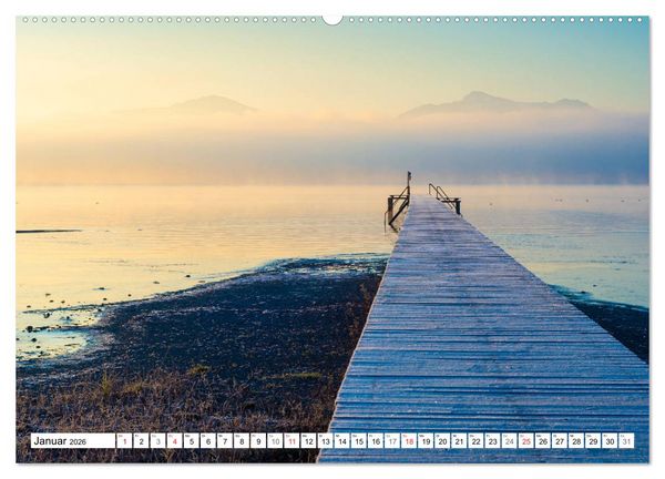 Produktbild: Der Chiemsee - Ansichten zum Tr&auml;umen (Wandkalender 2026 DIN A2 quer), CALVENDO Monatskalender