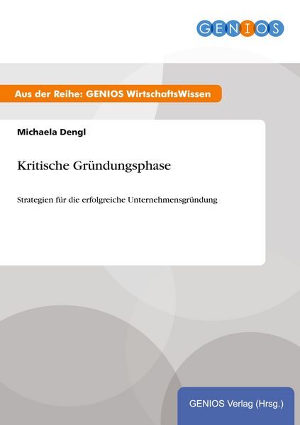 Produktbild: Kritische Gr&uuml;ndungsphase