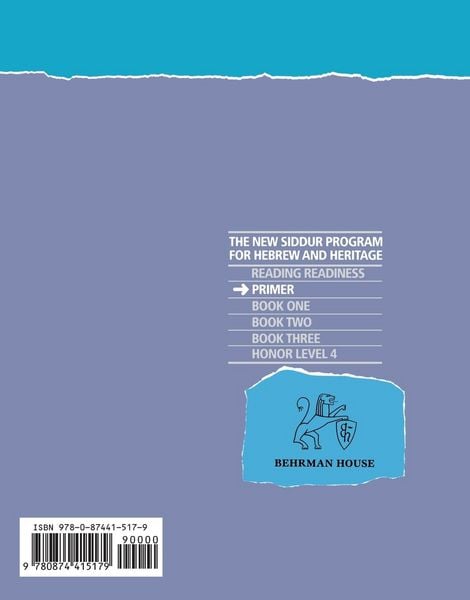 Produktbild: The New Siddur Program - Primer