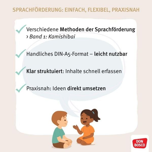 Produktbild: Sprachf&ouml;rderung leicht gemacht: Die 30 besten Tipps und Ideen zur Arbeit mit dem Kamishibai