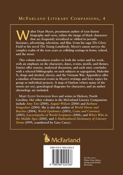 Produktbild: Walter Dean Myers