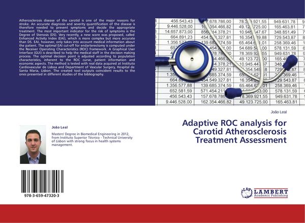 Produktbild: Adaptive ROC analysis for Carotid Atherosclerosis Treatment Assessment