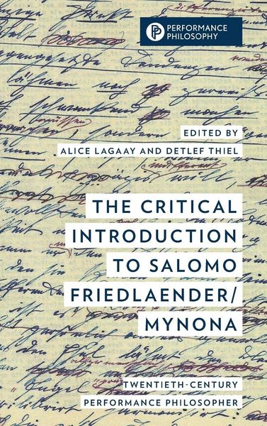 Produktbild: Critical Introduction to Salomo Friedlaender/Mynona
