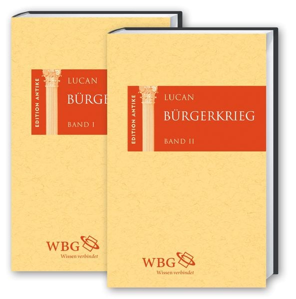 Bürgerkrieg, Gebundene Ausgabe von Lucan, Wbg Academic in Herder, 978-3-534-26173-4