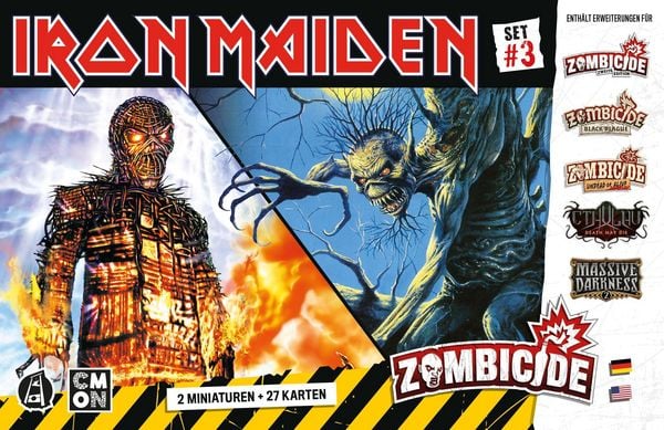 Produktbild: Zombicide: Iron Maiden Charackter Pack 3