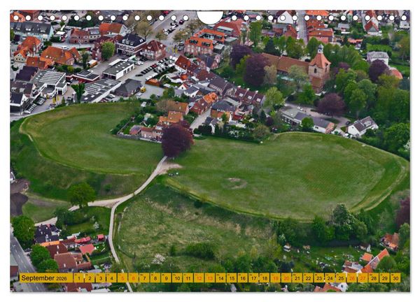 Produktbild: OLDENBURG OLLENBORG (Wandkalender 2026 DIN A4 quer), CALVENDO Monatskalender