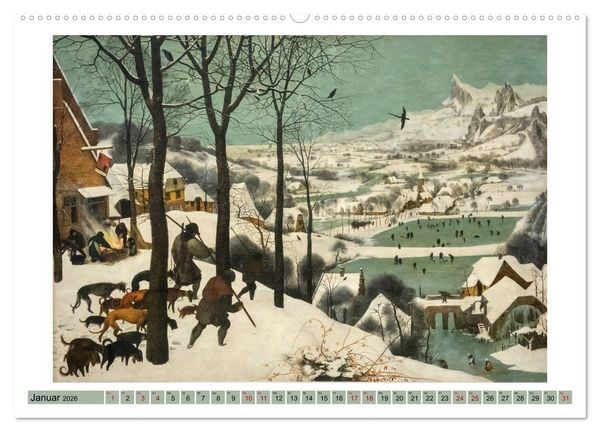 Produktbild: Pieter Bruegel d.&Auml;. (Wandkalender 2026 DIN A2 quer), CALVENDO Monatskalender