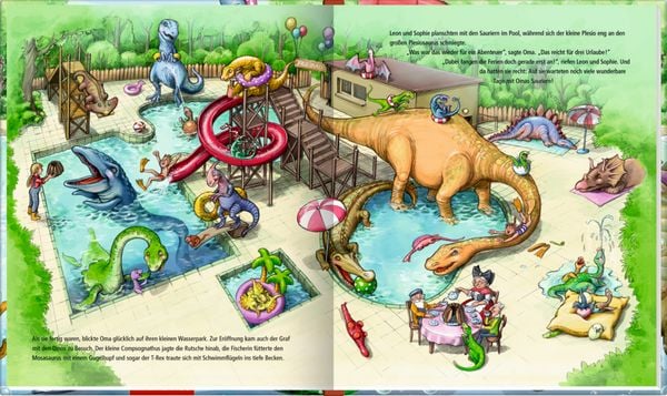 Produktbild: Dinosaurier im Freibad (Bd. 2)