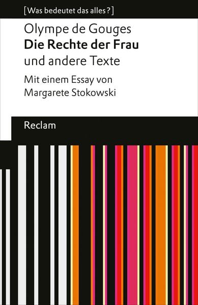 Produktbild: Die Rechte der Frau und andere Texte