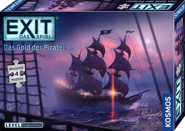 KOSMOS - EXIT® - Das Spiel + Puzzle - Das Gold der Piraten