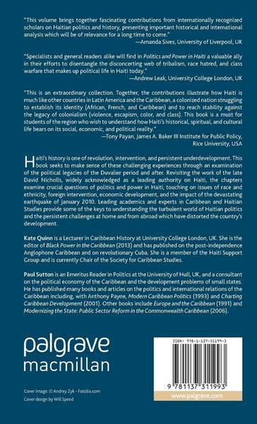 Produktbild: Politics and Power in Haiti