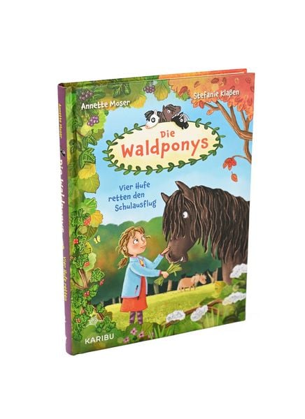 Produktbild: Die Waldponys (Band 2) &ndash; Vier Hufe retten den Schulausflug