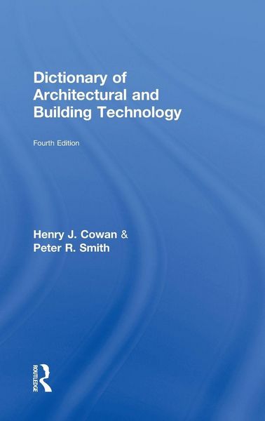 Produktbild: Dictionary of Architectural and Building Technology