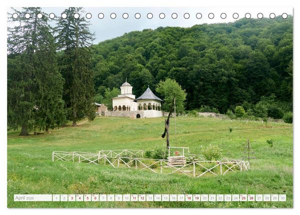 Produktbild: Streifz&uuml;ge durch die Walachei (Tischkalender 2026 DIN A5 quer), CALVENDO Monatskalender