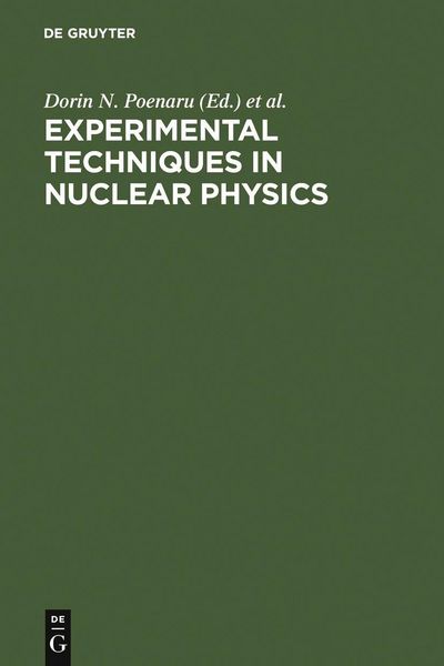 Produktbild: Experimental Techniques in Nuclear Physics