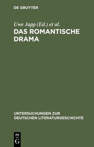 Produktbild: Das romantische Drama