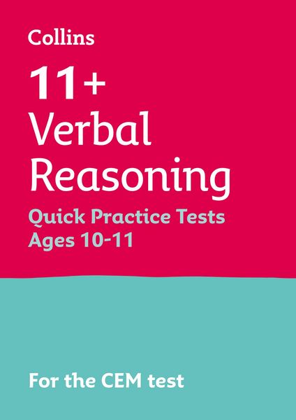 Produktbild: 11 Verbal Qpt Age 10-11 Cem