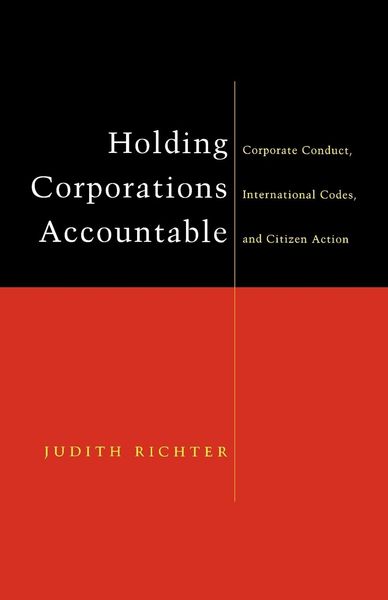 Produktbild: Holding Corporations Accountable