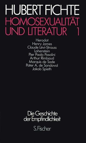 Produktbild: Homosexualit&auml;t und Literatur 1