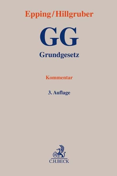 Grundgesetz. GG, Gebundene Ausgabe von , C.H. Beck, 9783406747151