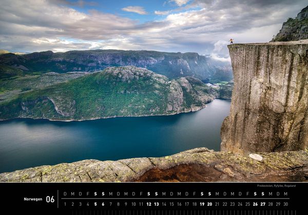 Produktbild: Norwegen Premiumkalender 2027
