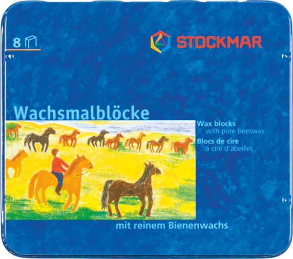 Produktbild: Stockmar Wachsmalbl&ouml;cke 8er Set
