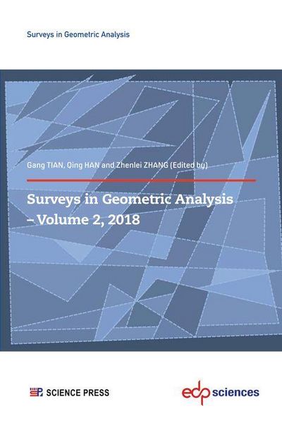 Produktbild: Surveys in Geometric Analysis - Volume 2, 2018