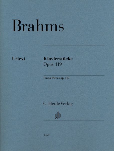 Produktbild: Johannes Brahms - Klavierst&uuml;cke op. 119