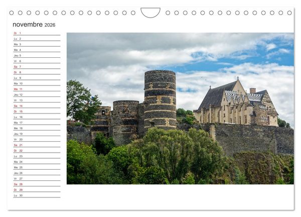Produktbild: Les visages de l'Anjou (Calendrier mural 2026 DIN A4 vertical), CALVENDO calendrier mensuel