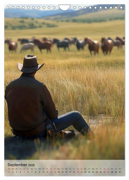 Produktbild: Saddle and Soul (Wall Calendar 2026 DIN A4 portrait), CALVENDO 12 Month Wall Calendar