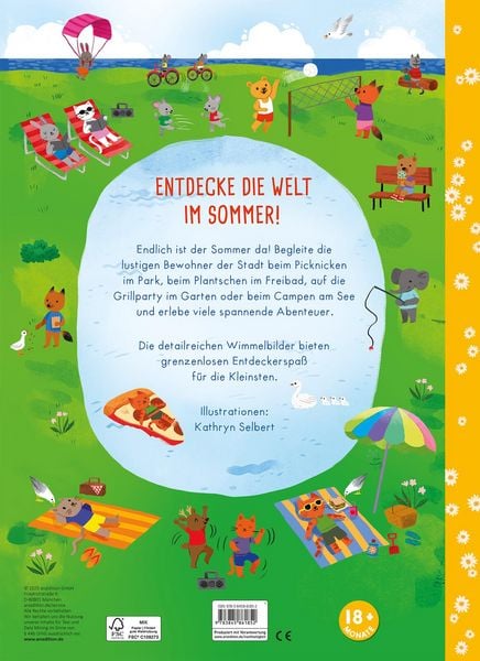 Produktbild: Mein gro&szlig;es Wimmelbuch &ndash; Im Sommer