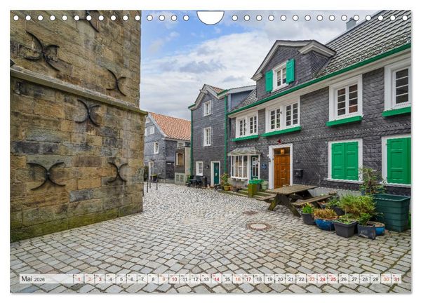 Produktbild: Lennep Impressionen (Wandkalender 2026 DIN A4 quer), CALVENDO Monatskalender