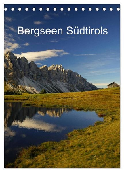 Produktbild: Bergseen S&uuml;dtirols (Tischkalender 2026 DIN A5 hoch), CALVENDO Monatskalender