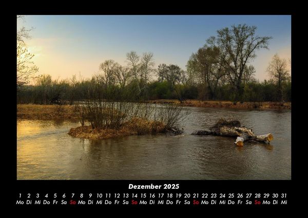 Produktbild: Landschaftskalender 2025 Fotokalender DIN A3
