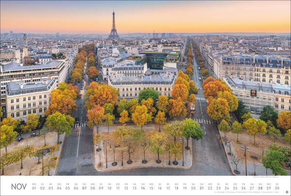 Produktbild: Paris Edition Kalender 2027